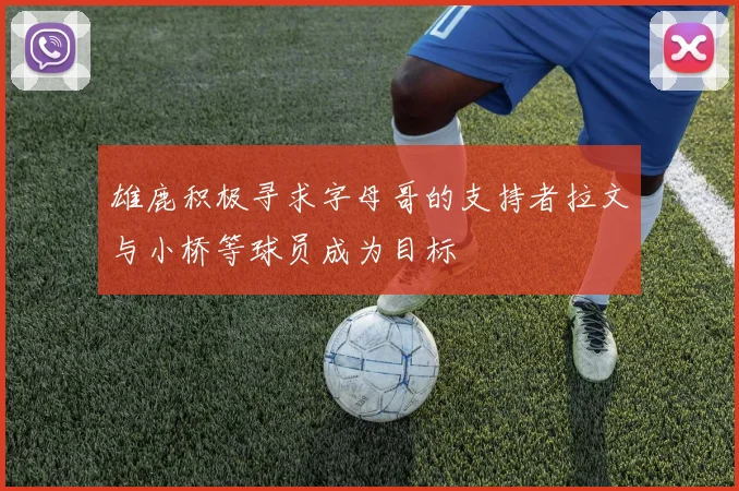 雄鹿积极寻求字母哥的支持者拉文与小桥等球员成为目标